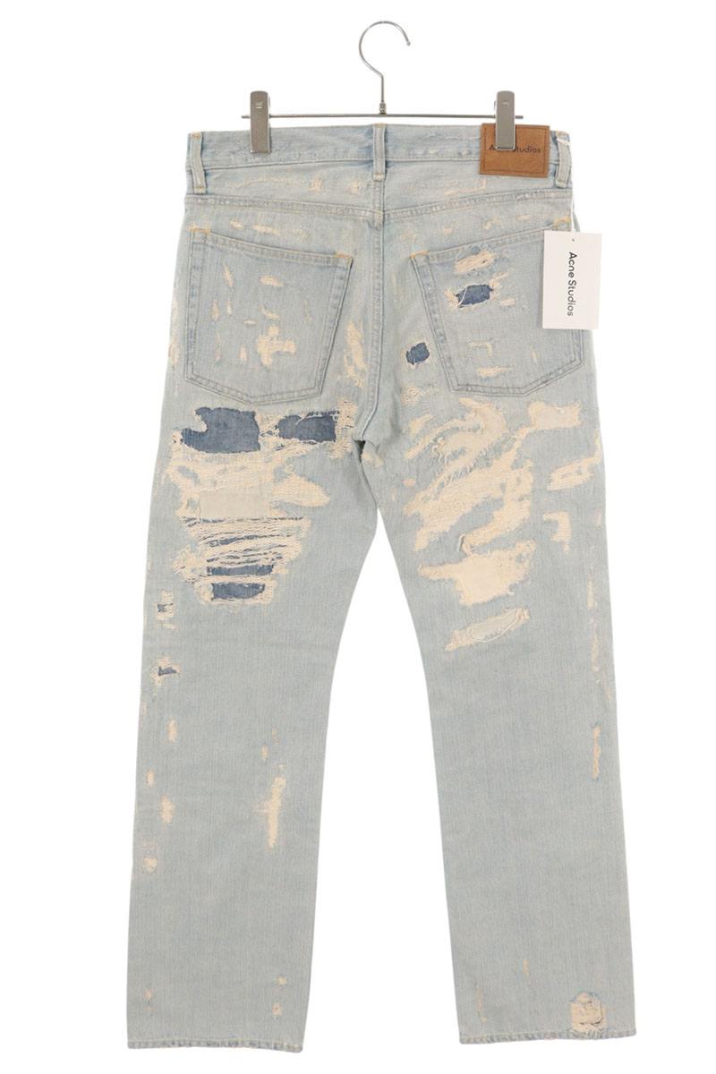 ACNE STUDIOS 26SS 2010M Distressed Indigo Denim Size 30