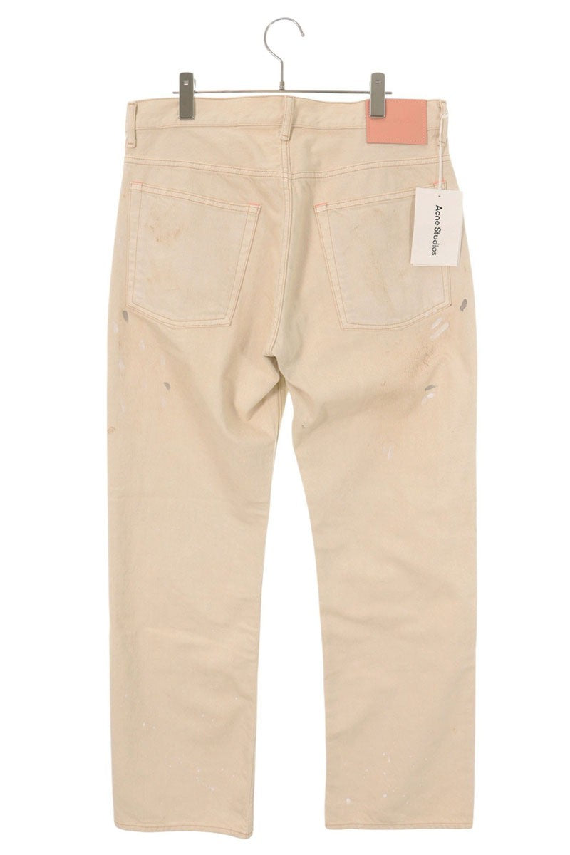 ACNE STUDIOS 26SS B00464 Paint Splatter Flare Denim Size 36