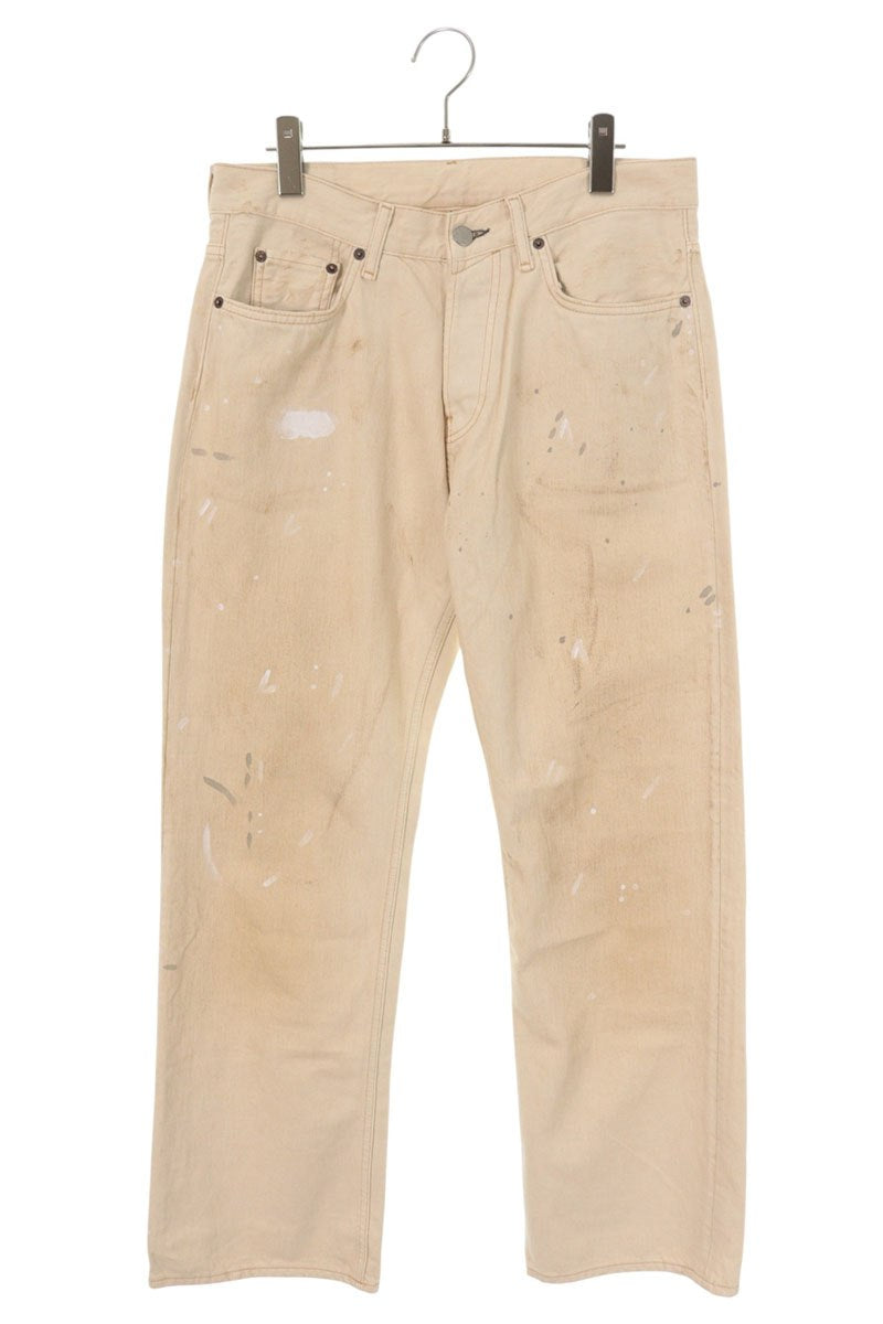ACNE STUDIOS 26SS B00464 Paint Splatter Flare Denim Size 32