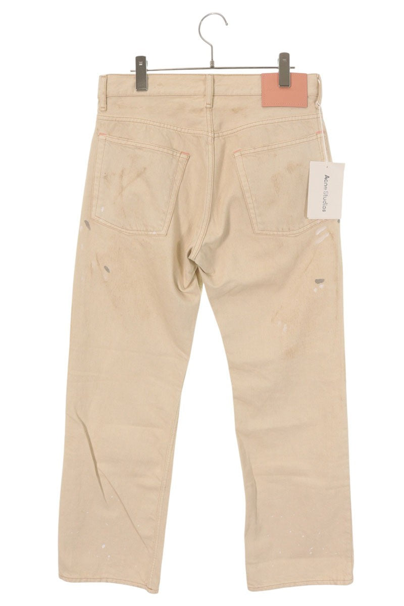 ACNE STUDIOS 26SS B00464 Paint Splatter Flare Denim Size 32