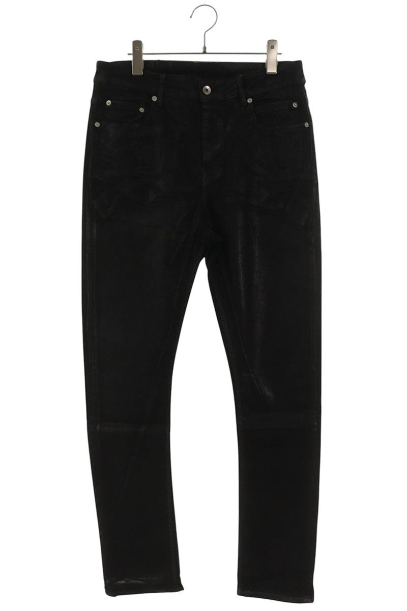 DRKSHDW Coated Skinny Jeans Black Cotton Blend Size 31