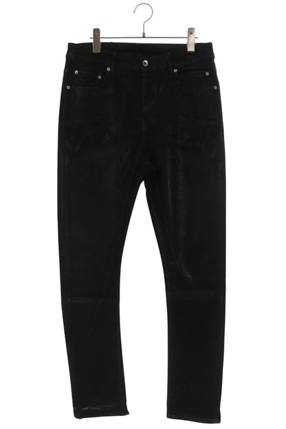 DRKSHDW Coated Skinny Jeans Black Cotton Blend Size 31