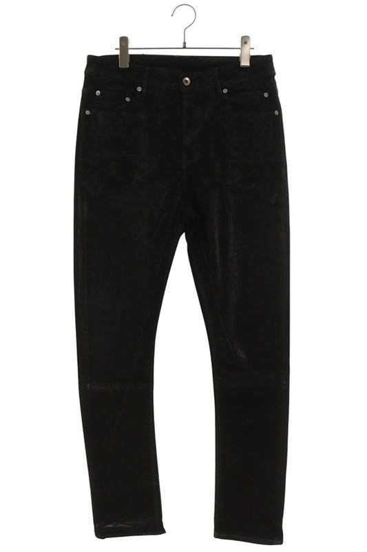 DRKSHDW Coated Skinny Jeans Black Cotton Blend Size 31