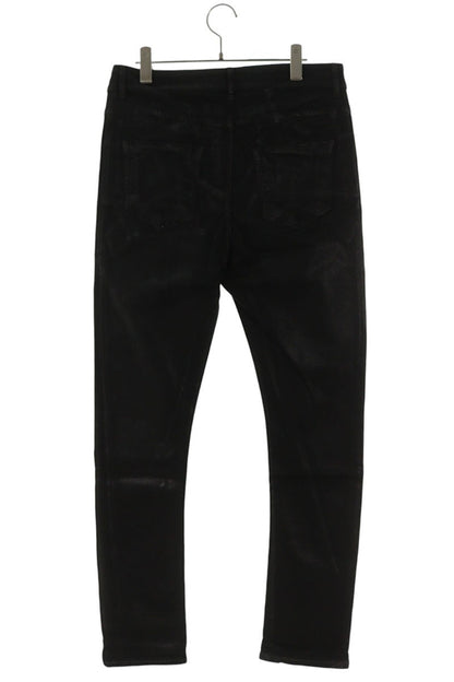 DRKSHDW Coated Skinny Jeans Black Cotton Blend Size 31