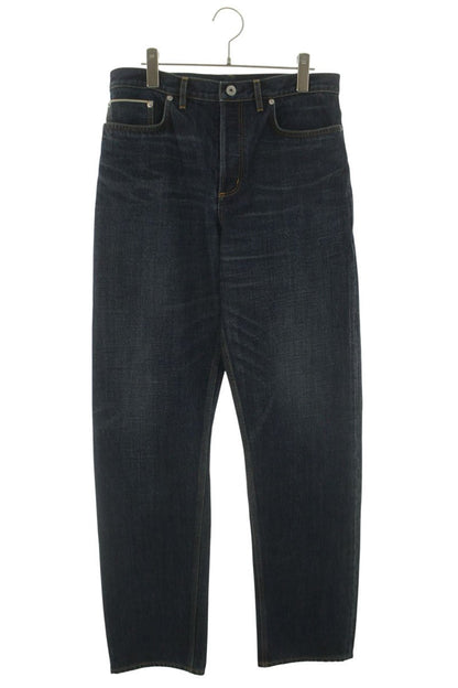 DIOR 26SS Stitched Paneled Washed Indigo Denim Size 30