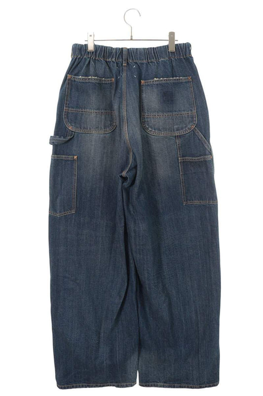 Maison Margiela Wide Leg Washed Denim Pants Size 34