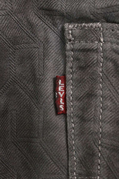 STUSSY x LEVI'S DYED JACQUARD JEANS Black Size 30