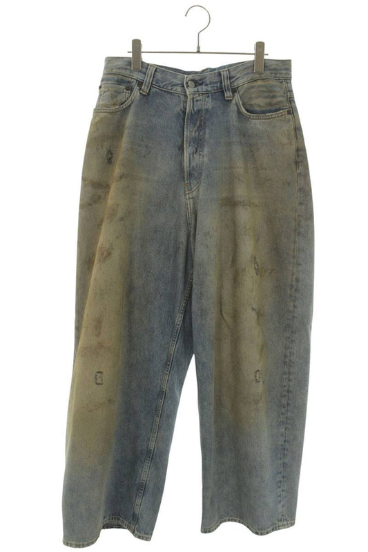 ACNE STUDIOS Vintage Distressed Baggy Denim Blue Size 28