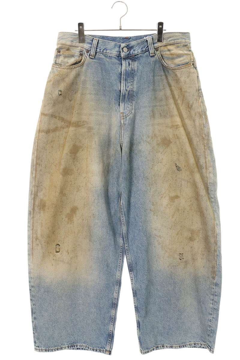 ACNE STUDIOS Indigo Vintage Wash Super Baggy Jeans Size 36