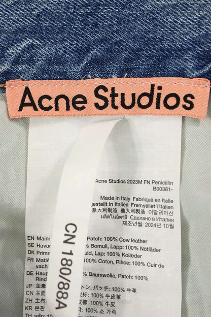 ACNE STUDIOS Indigo Vintage Wash Super Baggy Jeans Size 36
