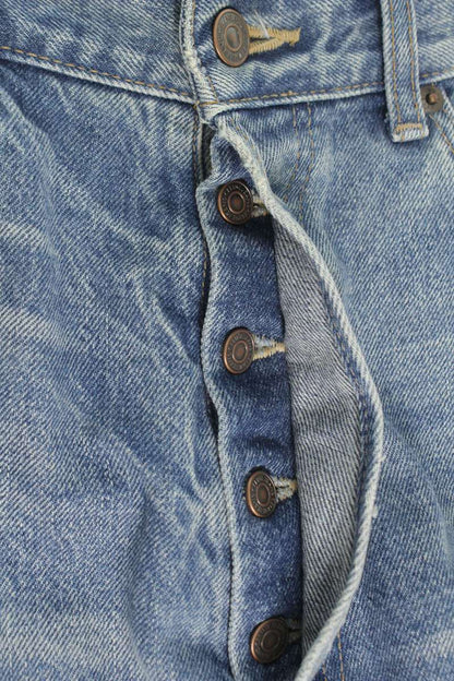 CELINE Indigo Cut-off Wesley Denim Pants Size 32