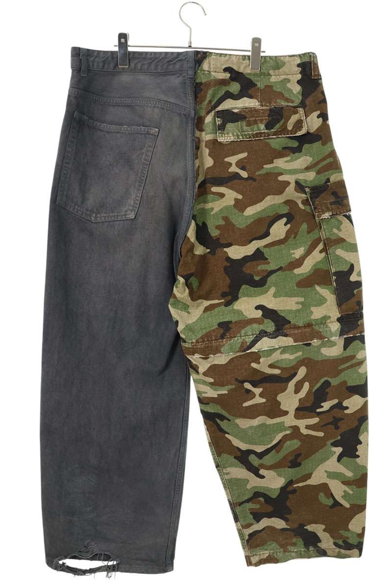 BALENCIAGA 24SS Hybrid Baggy Cotton Jeans Size S