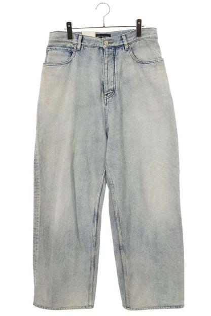 BALENCIAGA 24SS Size Sticker Wide Baggy Jeans Size XS