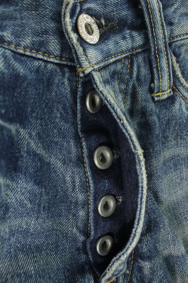 SEQUEL x fragment design Washed Distressed Denim Size 30