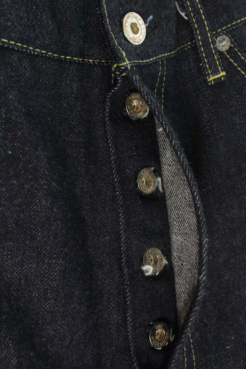subculture SCPT-CL03 Button Fly Denim Pants Blue Size 32