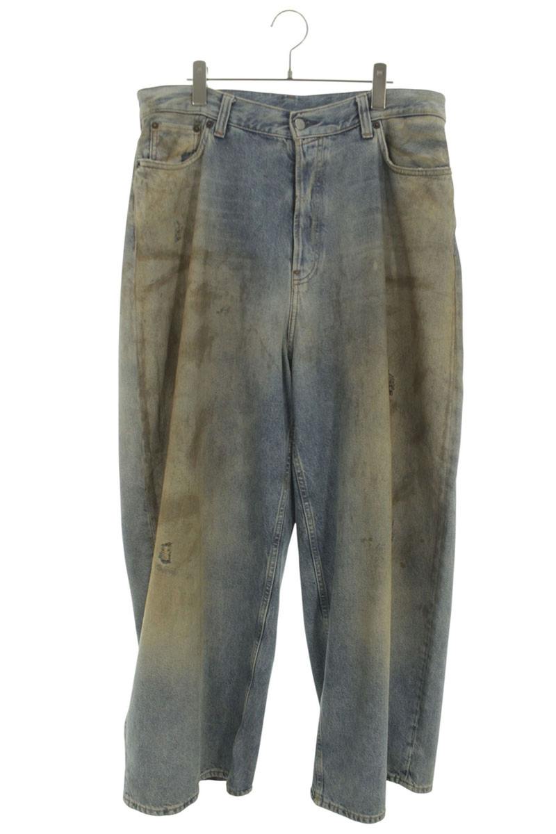 ACNE STUDIOS Super Baggy Fit Denim Pants Blue Size 32
