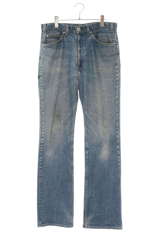 Chrome Hearts U VNTG 517 Cross Patch Washed Jeans Size 33