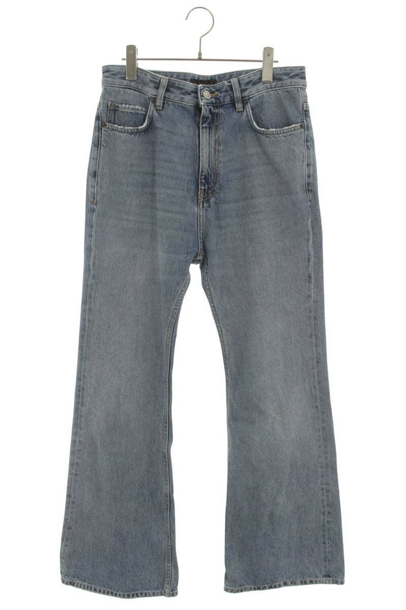 BALENCIAGA Washed Flare Denim Jeans Size 26