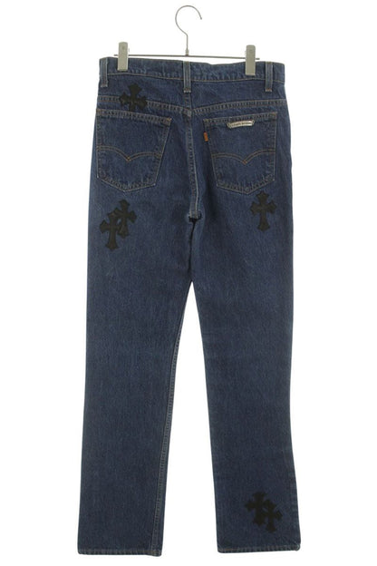 Chrome Hearts U VNTG 517 Cross Patch Washed Jeans Size 29