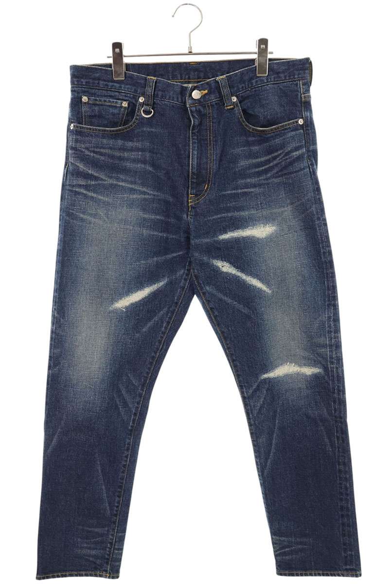 uniform experiment Distressed Repaired Denim Indigo Size 34