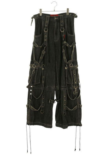 TRIPP NYC 2-Way Bondage Denim Pants Black Size 28