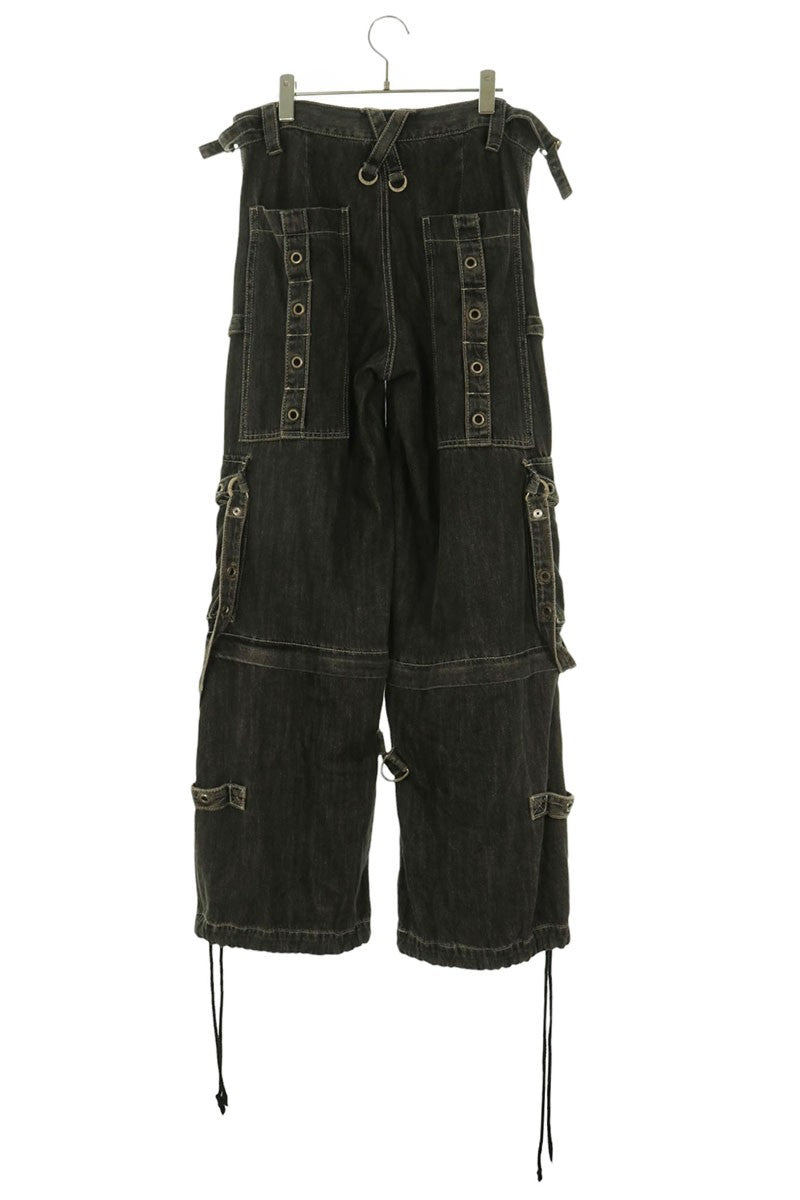 TRIPP NYC 2-Way Bondage Denim Pants Black Size 28