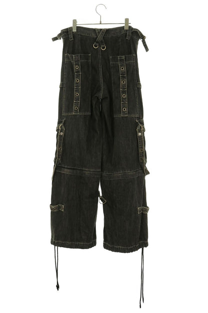 TRIPP NYC 2-Way Bondage Denim Pants Black Size 28