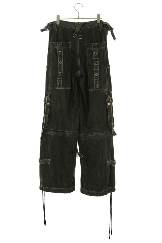 TRIPP NYC 2-Way Bondage Denim Pants Black Size 28