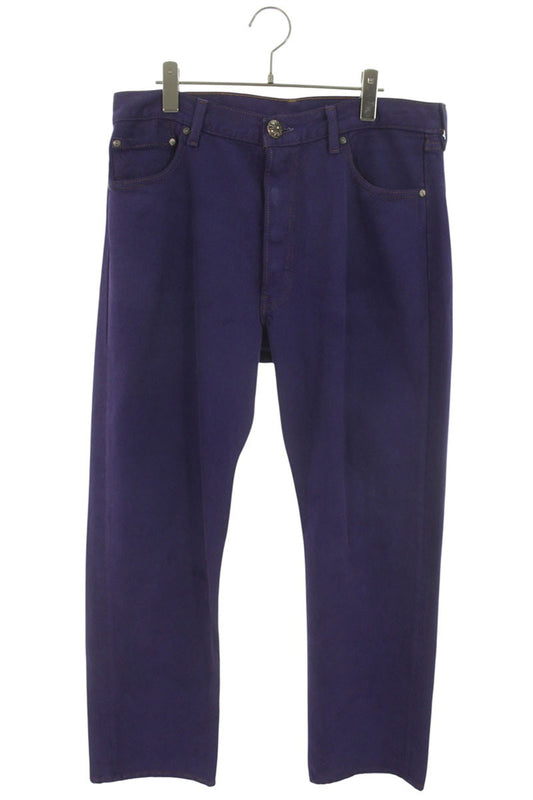 Chrome Hearts U VNTG JEAN PRPL RED TAB Cross Ball Size 33
