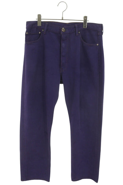 Chrome Hearts U VNTG JEAN PRPL RED TAB Cross Ball Size 33