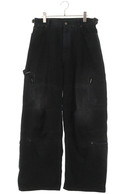 BALENCIAGA Soft Left Hand Wide Cargo Jeans Size XS