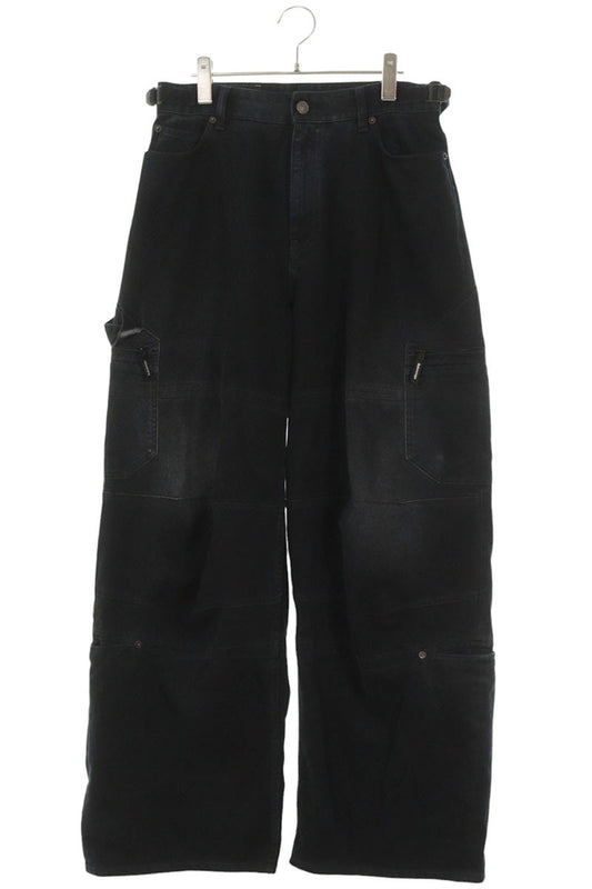 BALENCIAGA Soft Left Hand Wide Cargo Jeans Size XS