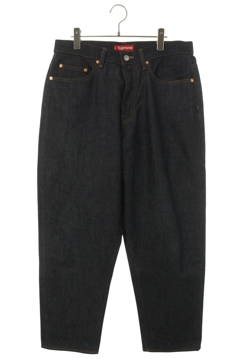 SUPREME 23AW Rigid Baggy Selvedge Jean Indigo Size 32
