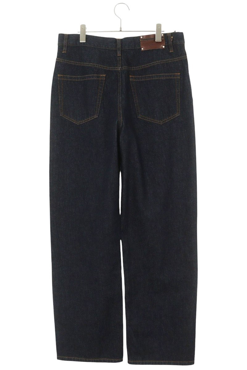 DRIES VAN NOTEN Indigo Button Fly Denim Pants Size 32