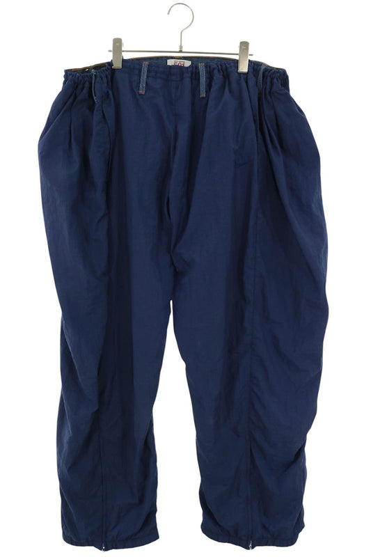 BLESS Nylon Jersey Docking Oversized Denim Indigo Size 34
