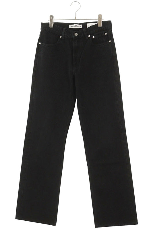OUR LEGACY 26SS CARLSON CUT Denim Pants Black Size 30