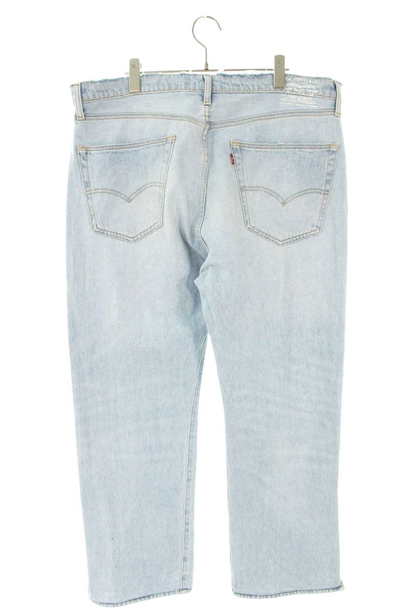 ERL x LEVI'S Hem Slit Denim Pants Light Blue Size 36