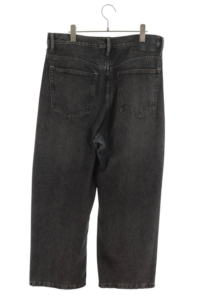 ACNE STUDIOS 1989 ASH BLACK Washed Baggy Denim Size 30