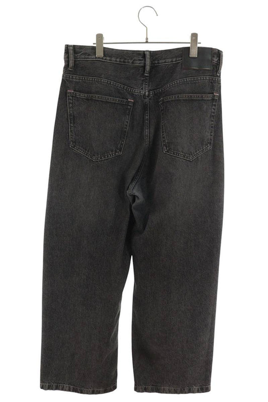 ACNE STUDIOS 1989 ASH BLACK Washed Baggy Denim Size 30
