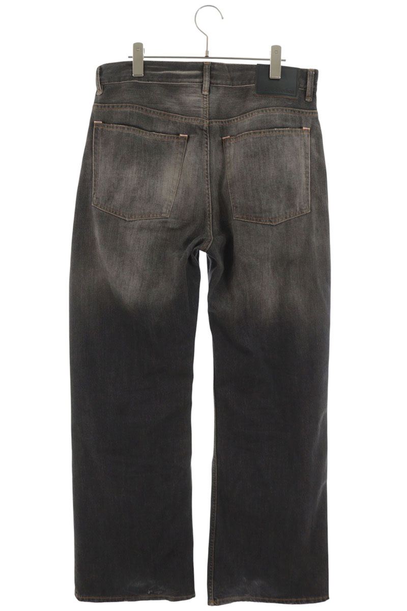 ACNE STUDIOS 2021M BLACK TRAFALGAR Paint Splatter Size 32