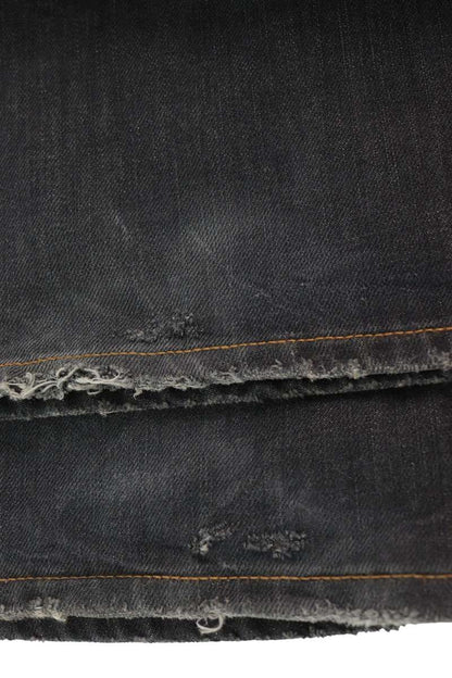 ACNE STUDIOS 2021M BLACK TRAFALGAR Paint Splatter Size 32