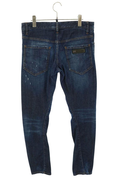 DSQUARED2 Sexy Twist Jean Distressed Denim Indigo Size 33