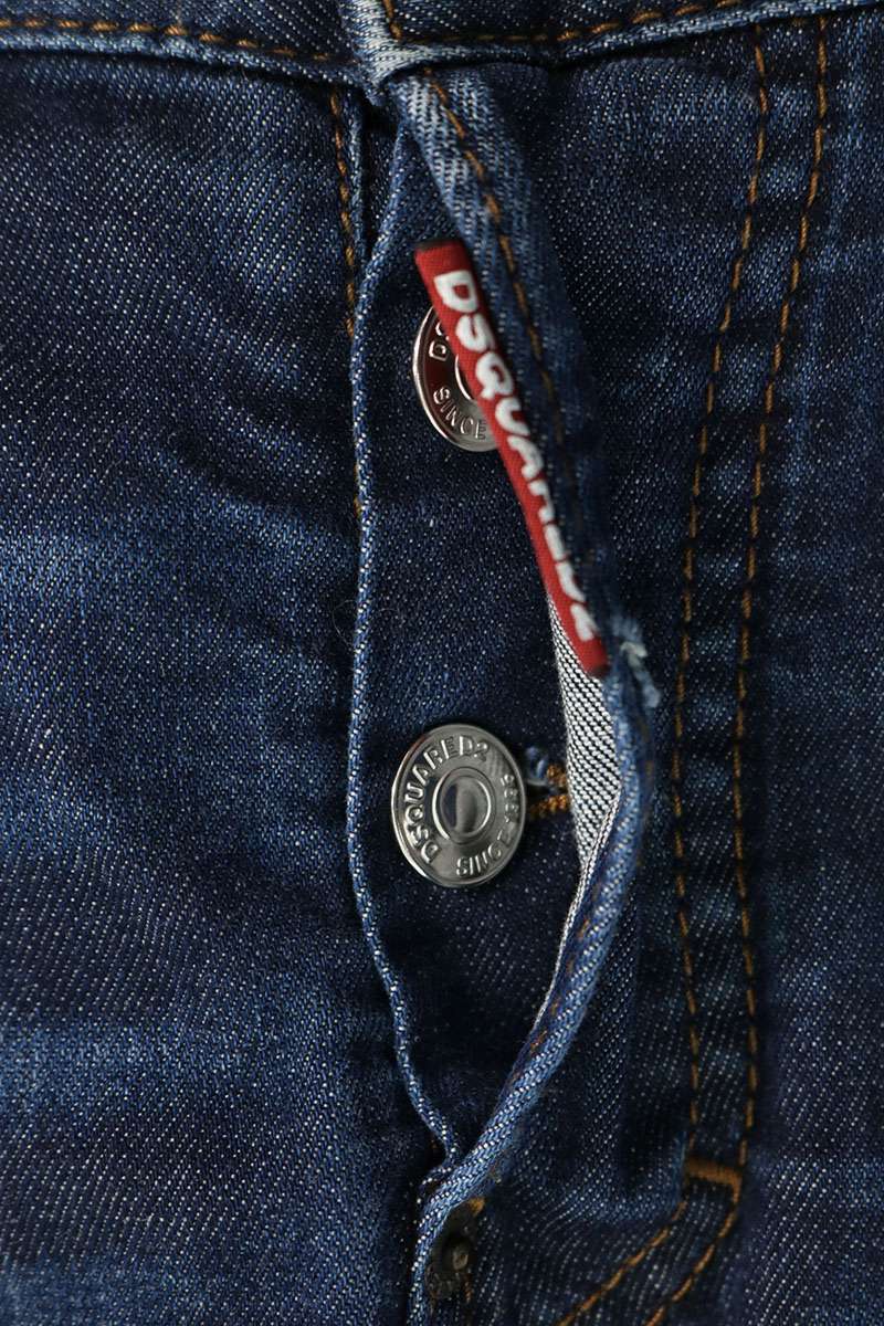DSQUARED2 Sexy Twist Jean Distressed Denim Indigo Size 33