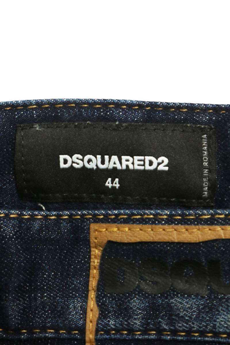 DSQUARED SKATER JEAN Distressed Paint Splatter Denim Size 32