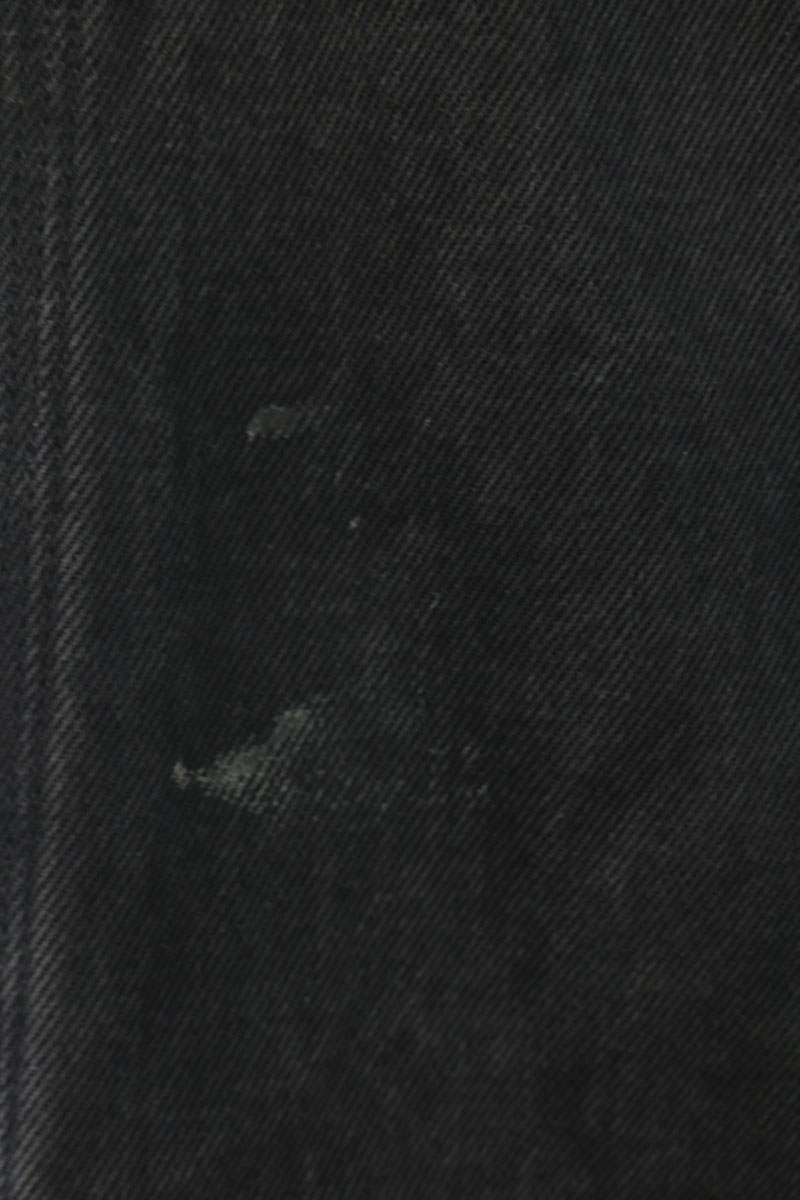 LOEWE Anagram Embroidery Baggy Denim Pants Black Size 33