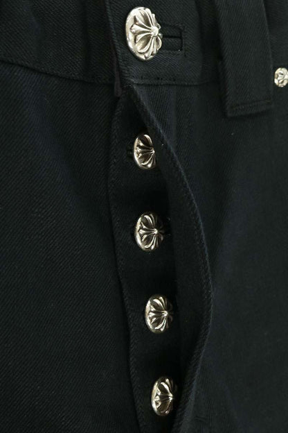 Chrome Hearts STREET SWEEPER Hem Strap Wide Denim Size 30