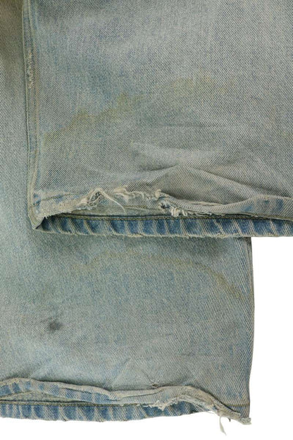 PROJECT GR Two Faced Distressed Baggy Denim Pants Size 32