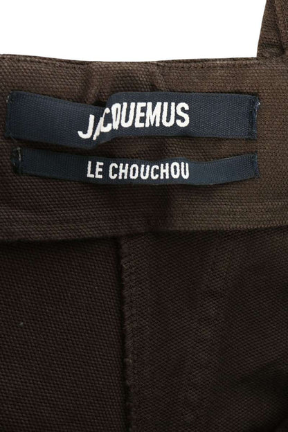 JACQUEMUS Croissant Cargo Jeans Brown Size 48