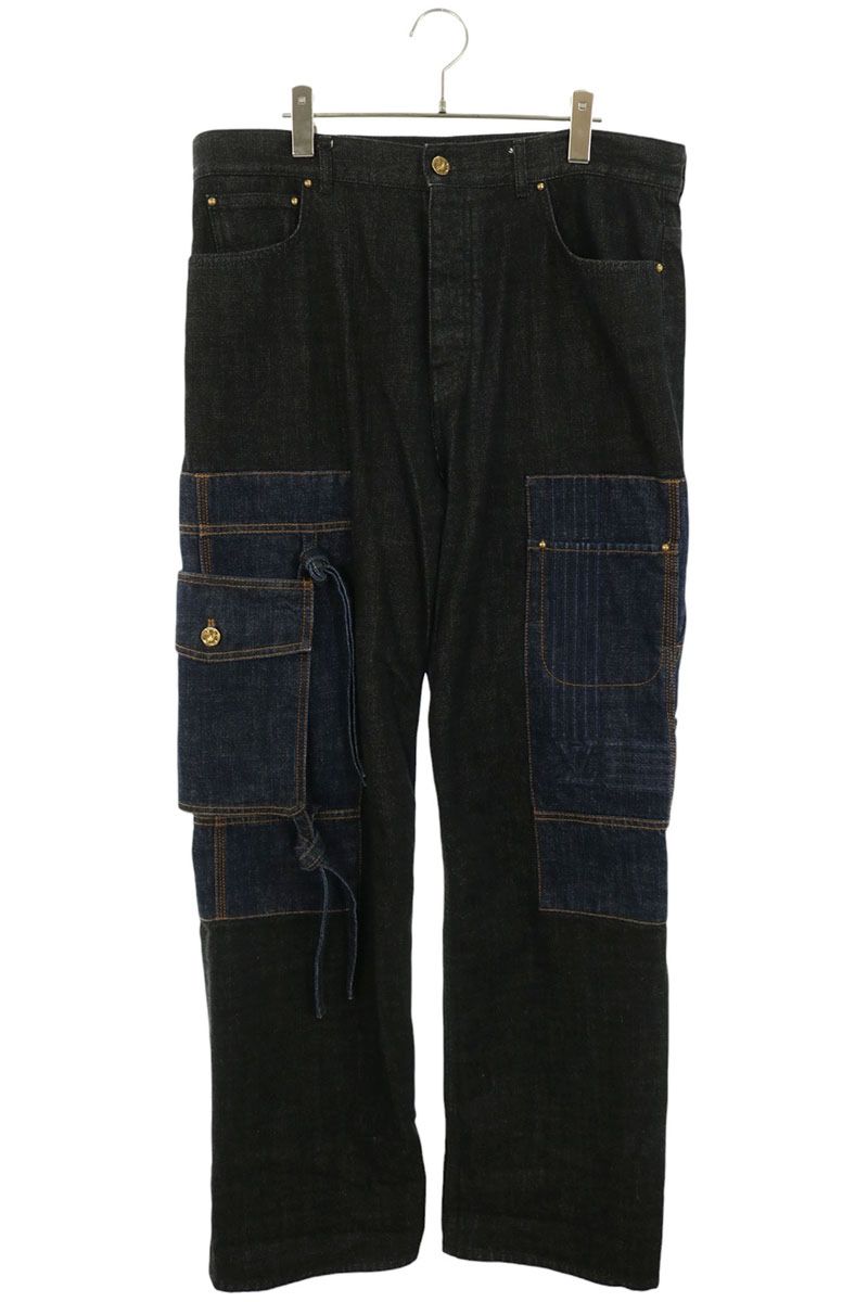 LOUISVUITTON 22AW Karakoram Jeans Indigo Size 34