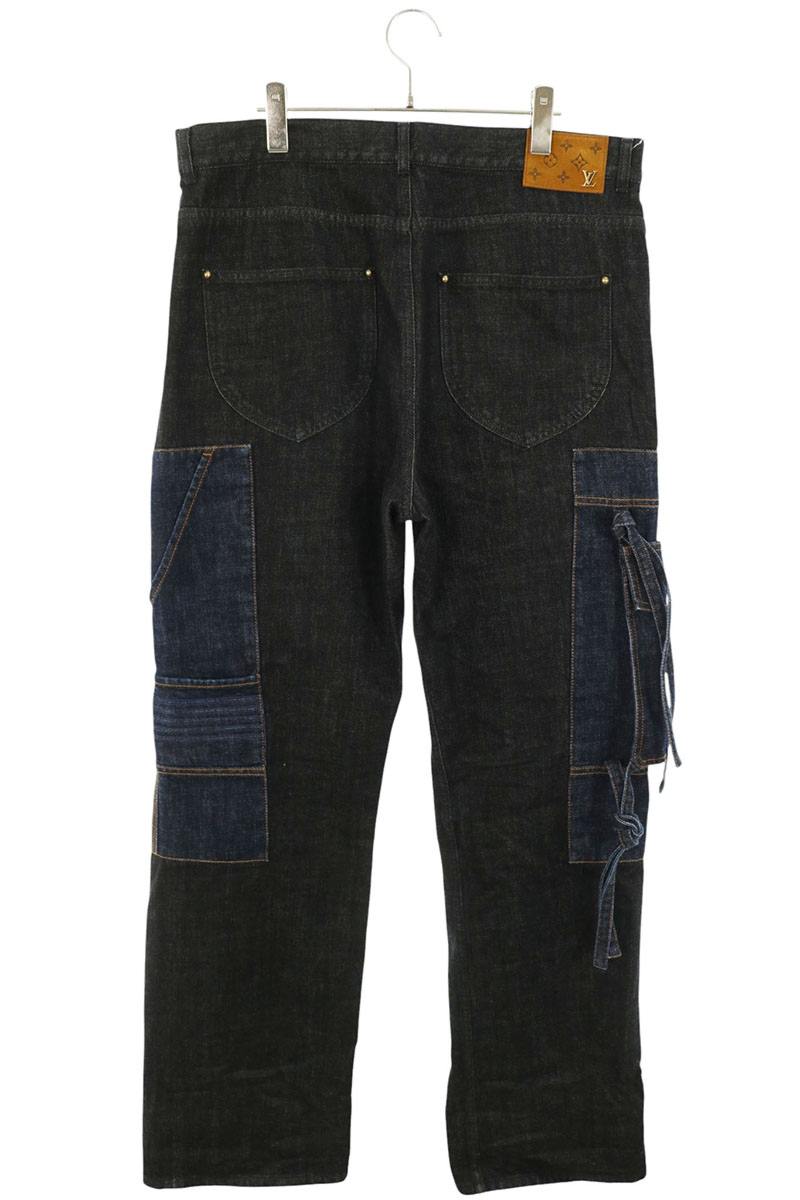 LOUISVUITTON 22AW Karakoram Jeans Indigo Size 34